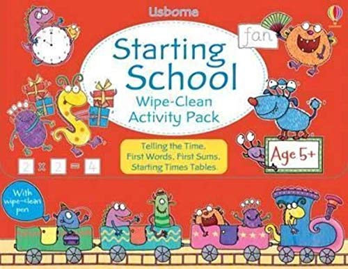 Beispielbild fr Starting School Wipe-Clean Activity Pack zum Verkauf von WorldofBooks