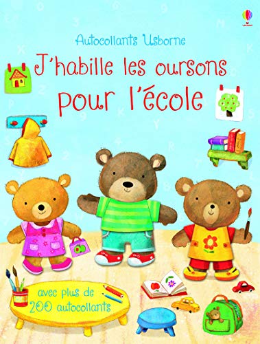 9781409584728: J'habille les oursons pour l'cole