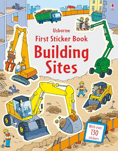 Stock image for First Sticker Book Building Sites for sale by Idaho Youth Ranch Books