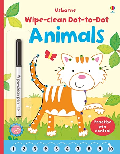 Stock image for Wipe-Clean Dot-to-Dot Animals for sale by Hippo Books