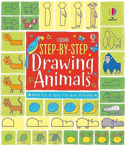 Beispielbild fr Step-by-Step Drawing Animals: 1 (Step-by-Step Drawing Book) zum Verkauf von AwesomeBooks