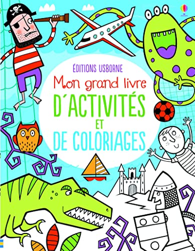 Stock image for Mon grand livre d'activits et de coloriages for sale by Ammareal