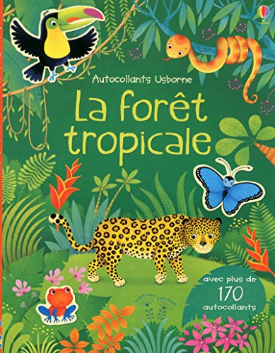 9781409592150: La fort tropicale - Autocollants Usborne