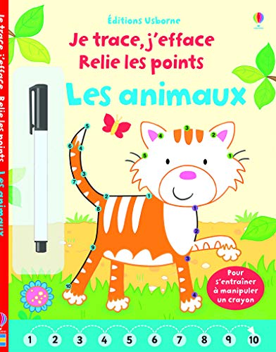 Stock image for Je trace, j'efface Relie les points - Les animaux Fearn, Katrina; Newell, Keith et Varejka, Pascal for sale by BIBLIO-NET