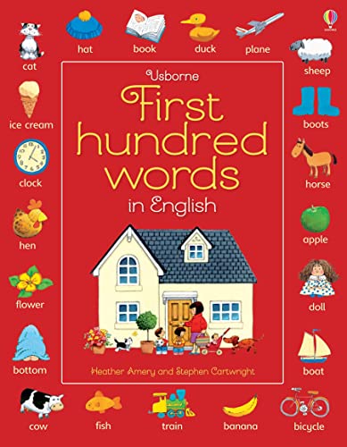 Stock image for Usborne First Hundred Words in English for sale by Blackwell's