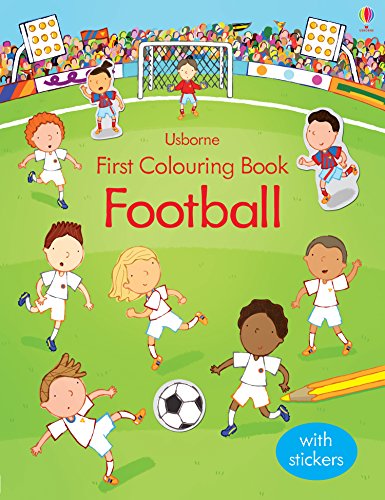 Beispielbild fr First Colouring Book Football (First Colouring Books) zum Verkauf von AwesomeBooks