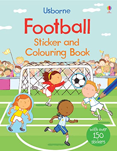 9781409597537: Football Sticker and Colouring Book (First Colouring Books)