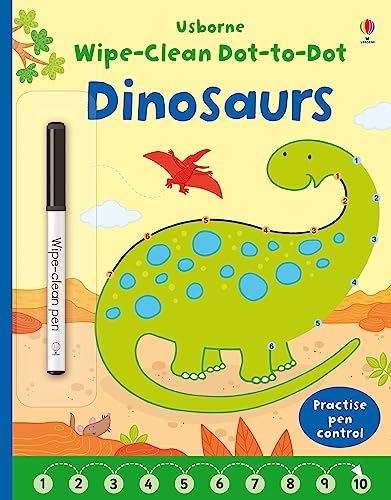Stock image for Wipe clean Dot to dot Dinosaurs for sale by SecondSale