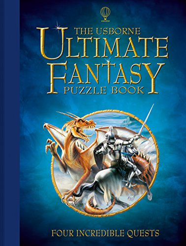 Beispielbild fr Usborne Ultimate Fantasy Puzzle Book (Fantasy Puzzle Books) zum Verkauf von AwesomeBooks