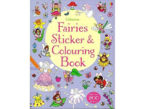 Imagen de archivo de Fairies Sticker & Colouring Book (First Colouring Books) (Sticker and Colouring Books) a la venta por AwesomeBooks