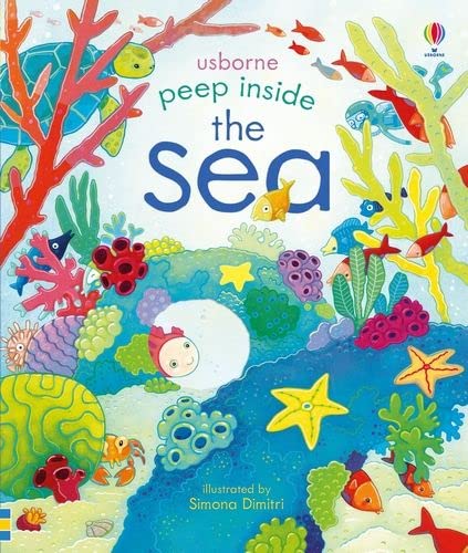 Stock image for Peep Inside The Sea [Board book] NA for sale by Front Cover Books