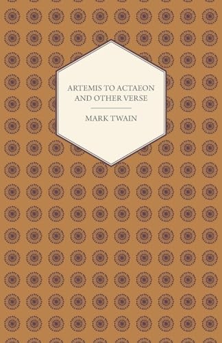 Stock image for Artemis to Actaeon and Other Verse for sale by PBShop.store US