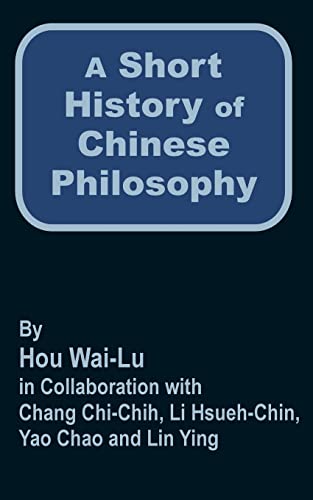 9781410200242: A Short History of Chinese Philosophy