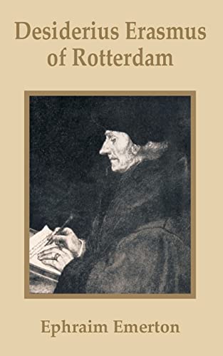 Imagen de archivo de Desiderius Erasmus of Rotterdam a la venta por HALCYON BOOKS