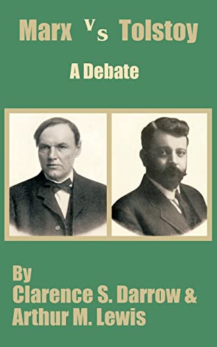 Stock image for Marx versus Tolstoy: A Debate for sale by Lucky's Textbooks