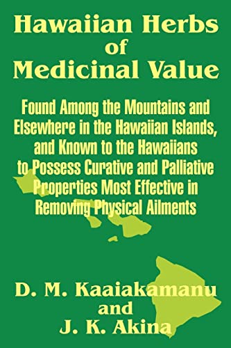 Beispielbild fr Hawaiian Herbs of Medicinal Value zum Verkauf von Save With Sam