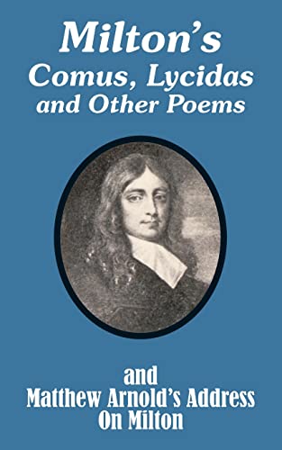 MILTONS COMUS LYCIDAS & OTHER - Milton, John|Arnold, Matthew