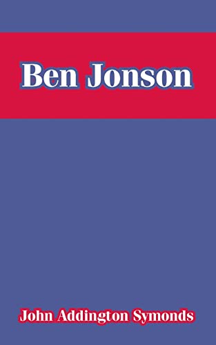 Beispielbild fr Ben Jonson zum Verkauf von Chiron Media