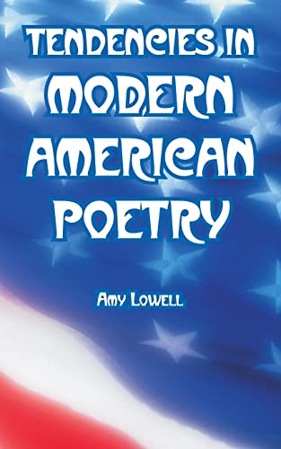 9781410221117: Tendencies in Modern American Poetry