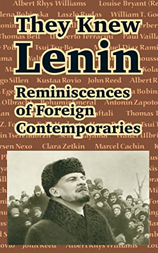 9781410221131: They Knew Lenin: Reminiscences of Foreign Contemporaries
