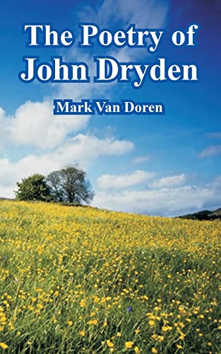 Beispielbild fr The Poetry of John Dryden zum Verkauf von Chiron Media