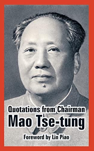 9781410224880: Quotations from Chairman Mao Tse-Tung