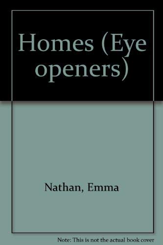 Beispielbild fr Homes (Eye Openers) zum Verkauf von Wonder Book