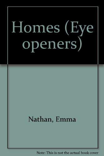 Stock image for Homes (Eye Openers) for sale by Wonder Book