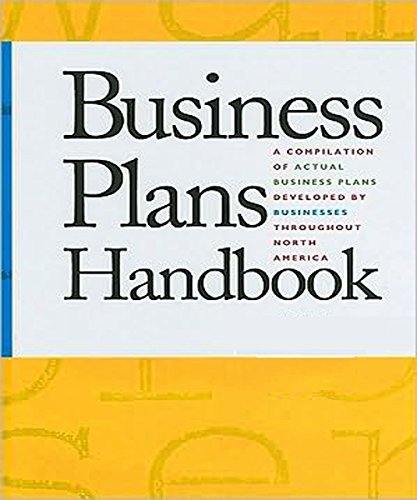 9781410311078: Business Plans Handbook: A Compilation of Business Plans Developed by Individuals Throughout North America