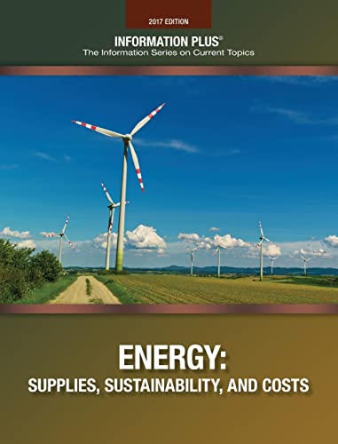 9781410325457: Energy: Supplies, Sustainability, and Costs (Information Plus Reference)