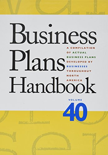 9781410328236: Business Plans Handbook: A Compilation of Business Plans Developed by Individuals Throughout North America