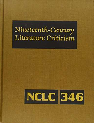 Nineteenth Century Literature Criticism - Gale Cengage Learning (cor), Gale Cengage Learning (cor)