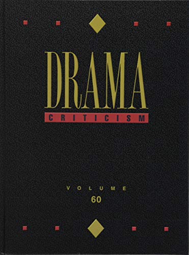 Beispielbild fr Drama Criticism: Excerpts from Criticism of the Most Significant and Widely Studied Dramatic Works zum Verkauf von Buchpark