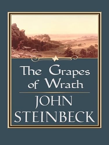 Stock image for The Grapes of Wrath (Thorndike Press Large Print Famous Authors Series) for sale by Books Unplugged