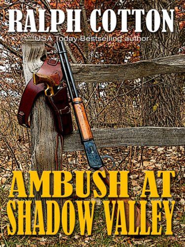 Imagen de archivo de Ambush at Shadow Valley (Thorndike Large Print Western Series) a la venta por Irish Booksellers