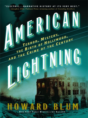Stock image for American Lightning : Terror, Mystery, and the Birth of Hollywood for sale by Better World Books: West