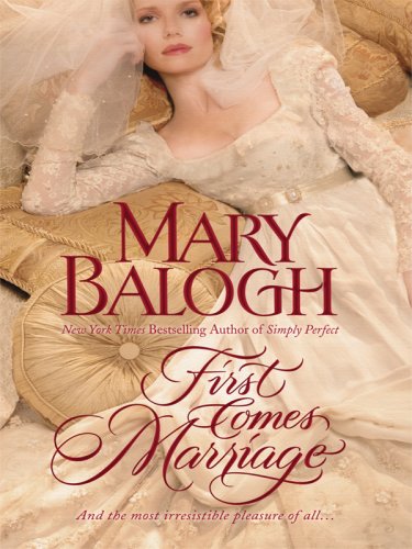 9781410413369: First Comes Marriage (Thorndike Press Large Print Basic Series)