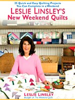 9781410417664: Leslie Linsley's New Weekend Quilts: 25 Quick and Easy Quilting Projects You Can Complete in a Weekend (Thorndike Large Print Health, Home and Learning)
