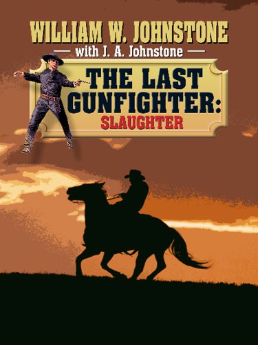 9781410418418: The Last Gunfighter Slaughter (Wheeler Large Print Western)
