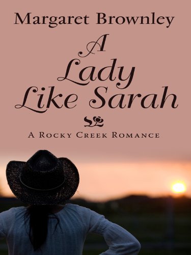 9781410425140: A Lady Like Sarah (Thorndike Press Large Print Christian Romance)