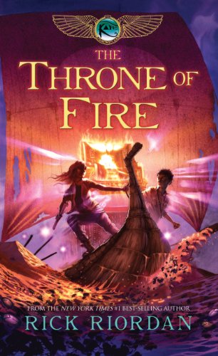 Beispielbild fr The Throne of Fire (The Kane Chronicles) zum Verkauf von Bahamut Media