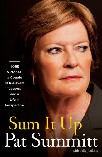 Beispielbild fr Sum It Up: 1,098 Victories, a Couple of Irrelevant Losses, and a Life in Perspective (Thorndike Press Large Print Nonfiction Series) zum Verkauf von BookMarx Bookstore