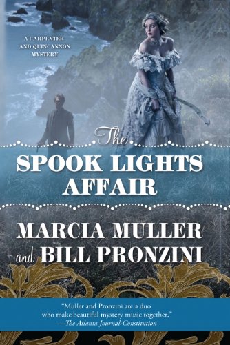 9781410464347: The Spook Lights Affair (Carpenter and Quincannon Mystery: Thorndike Press Large Print Mystery)