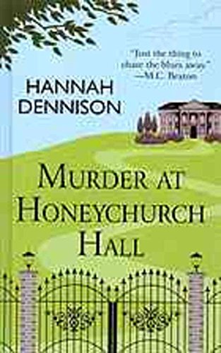 Stock image for Murder at Honeychurch Hall for sale by ThriftBooks-Atlanta