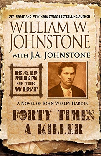 9781410471840: Forty Times a Killer! (Bad men of the west: Wheeler Publishing large print western)