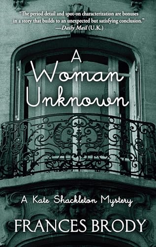 9781410480996: A Woman Unknown (Kate Shackleton Mystery)