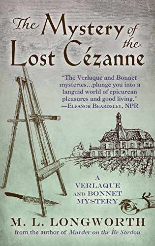 9781410486929: The Mystery of the Lost Cezanne (Verlaque and Bonnet Mystery: Thorndike Press Large Print Mystery)