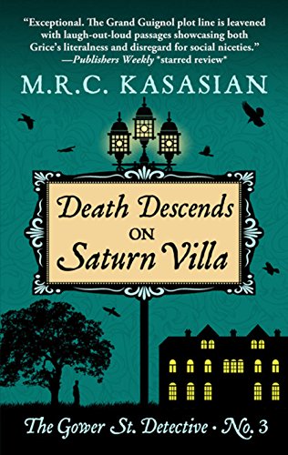 Stock image for Death Descends on Saturn Villa for sale by Better World Books: West
