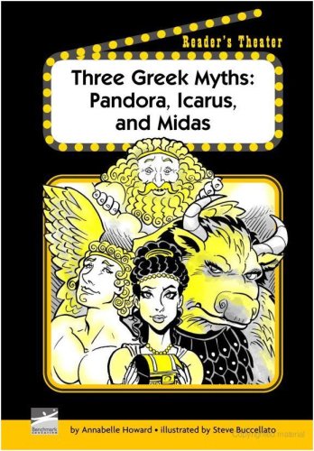 9781410842268: Three Greek Myths: Pandora, Icarus and Midas (Reader's Theater)