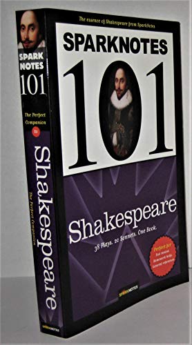 Imagen de archivo de Shakespeare (SparkNotes 101) a la venta por Front Cover Books